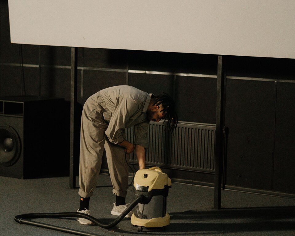 A clean industrial facility floor